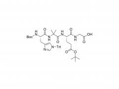 Boc-His(Trt)-Aib-Glu(OtBu)-Gly-OH